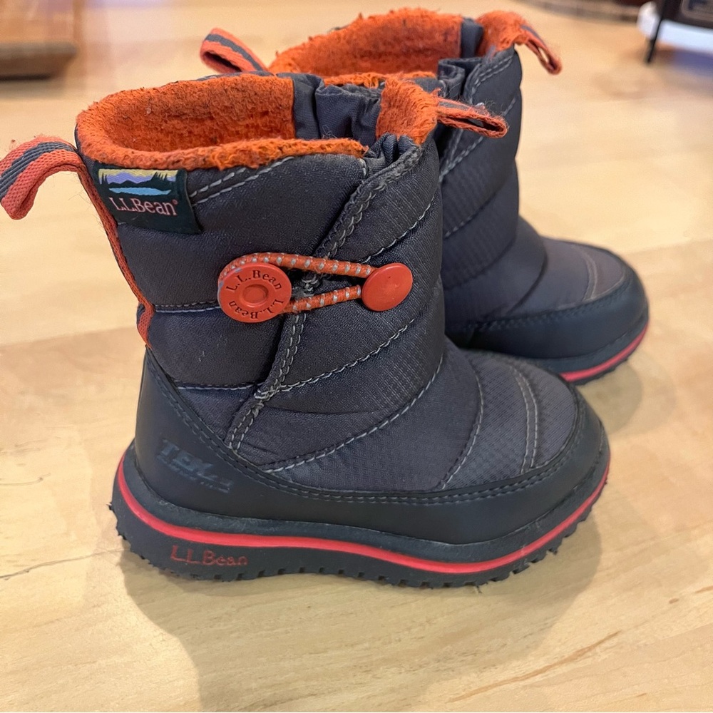 LLBean toddler baby snow boot insulated water resistant size 6
